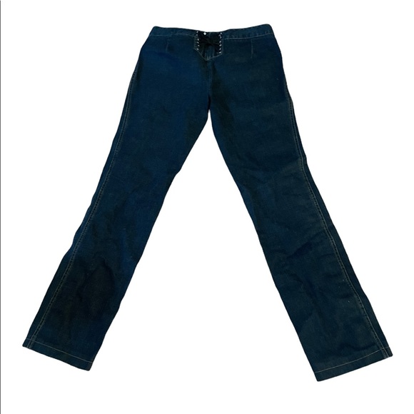 Vintage Dolce & Gabbana Bondage Button Jeans - Picture 3 of 11